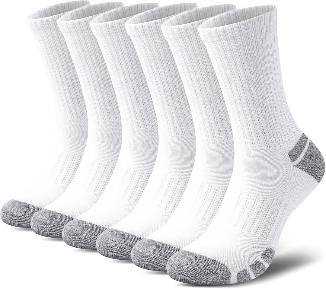 Cotton Sports Socks Unisex (6 Pairs) - Robin