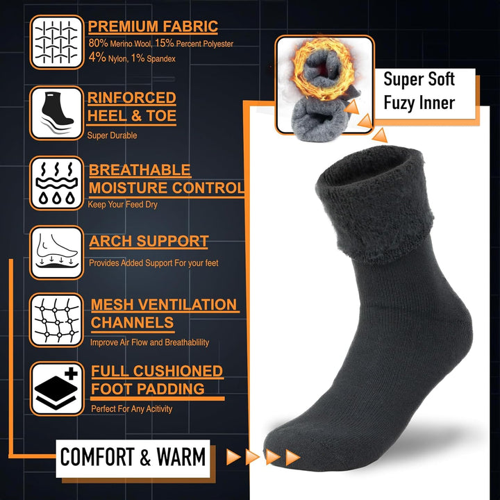 Thermal Cloud Socks for Men - Oliver