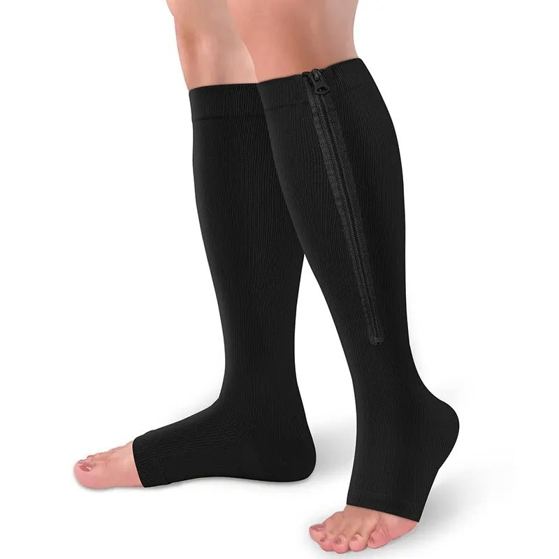 Feet Relief Compression Zip Socks – All-Day Support and Pain Relief